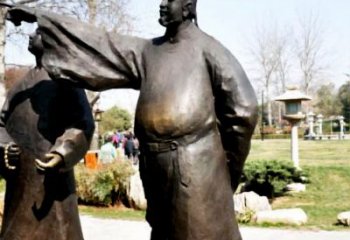 經典青銅傳承傳世的唐太宗李世民雕塑