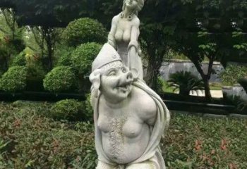 紀念豬八戒，收藏高端石雕豬八戒塑像