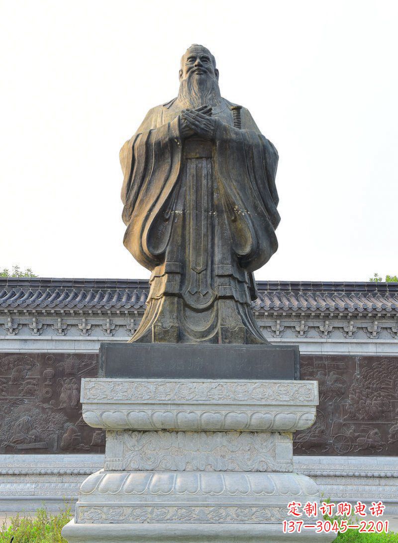 孔子雕塑 - 古代/人物/孔子/銅雕 孔子雕塑 - 古代/人物/孔子/銅雕