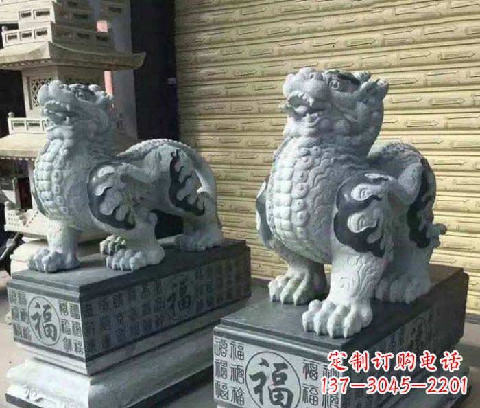 古代神獸貔貅石雕