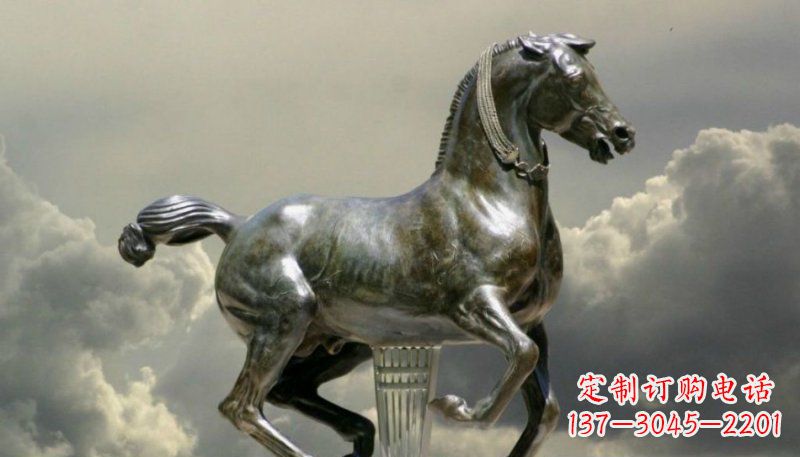 廣場奔馬景觀銅雕