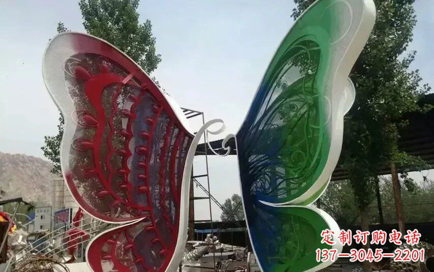 廣場/不銹鋼/蝴蝶-廣場不銹鋼蝴蝶雕塑 (3) 廣場/不銹鋼/蝴蝶-廣場不銹鋼蝴蝶雕塑 (3)