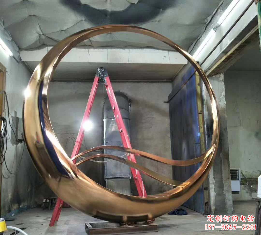 廣場不銹鋼藝術景觀雕塑