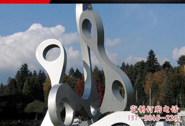 專業定制不銹鋼字母景觀雕塑