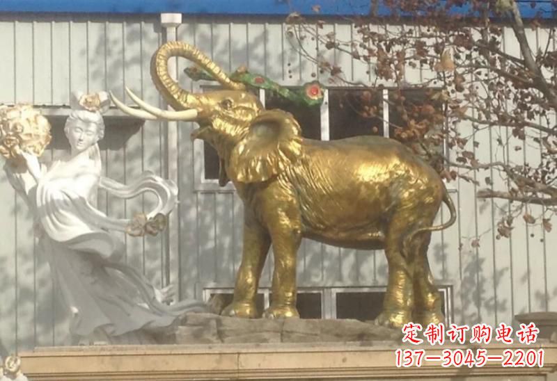 大象雕塑 - 廣場/大象 大象雕塑 - 廣場/大象