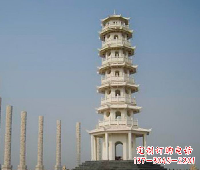 寶塔雕塑 - 廣場/景觀/多層/寶塔/石雕 寶塔雕塑 - 廣場/景觀/多層/寶塔/石雕