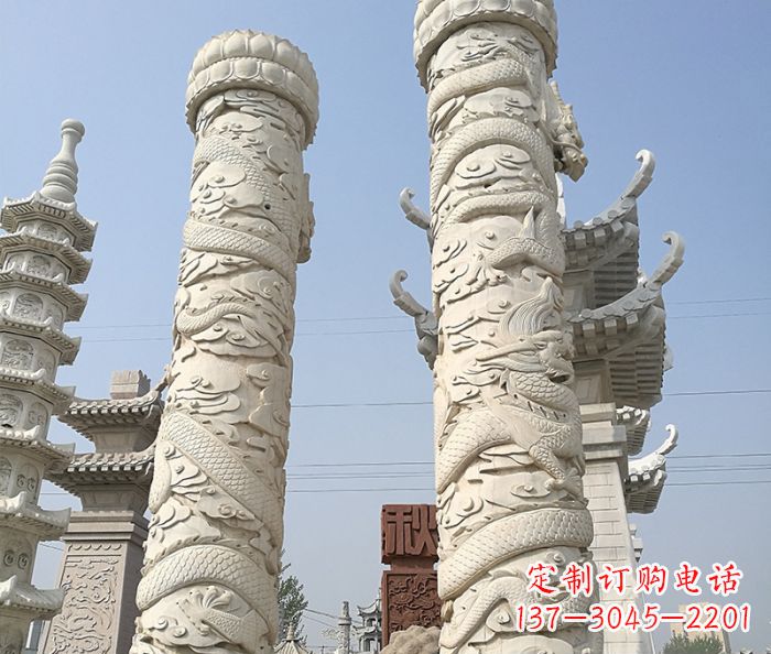盤龍雕塑 - 廣場/景觀/盤龍/柱石 盤龍雕塑 - 廣場/景觀/盤龍/柱石