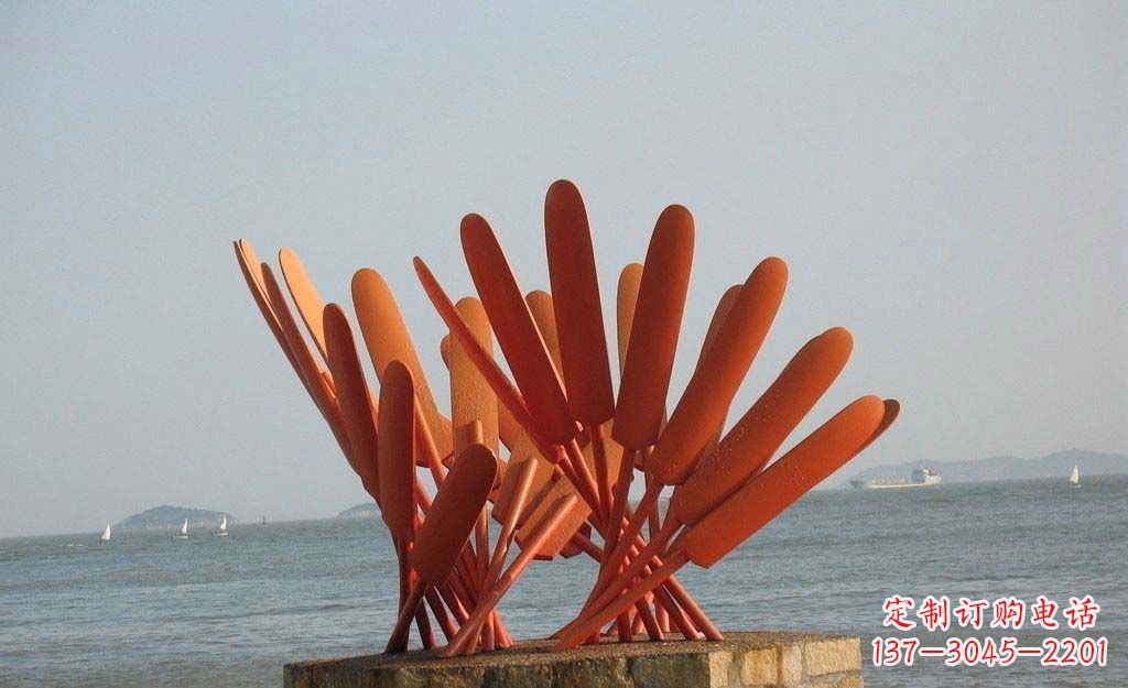 船槳雕塑 - 海邊/不銹鋼/抽象/船槳 船槳雕塑 - 海邊/不銹鋼/抽象/船槳