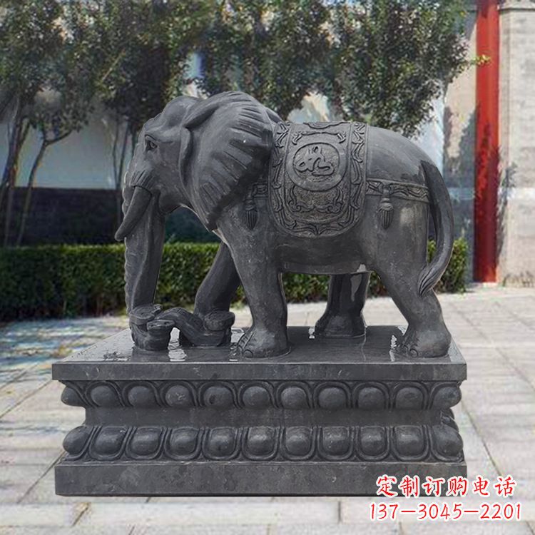 黑色/石雕/大象-黑色石雕大象 黑色/石雕/大象-黑色石雕大象