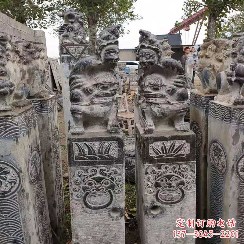 胡人雕塑 - 胡人/拴馬樁 胡人雕塑 - 胡人/拴馬樁