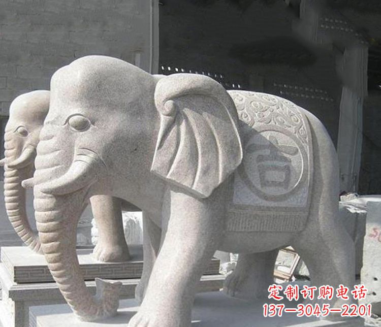 吉祥/大理石/大象/石雕-吉祥大理石大象石雕 吉祥/大理石/大象/石雕-吉祥大理石大象石雕