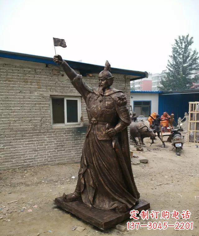 將軍古代人物銅雕 將軍古代人物銅雕