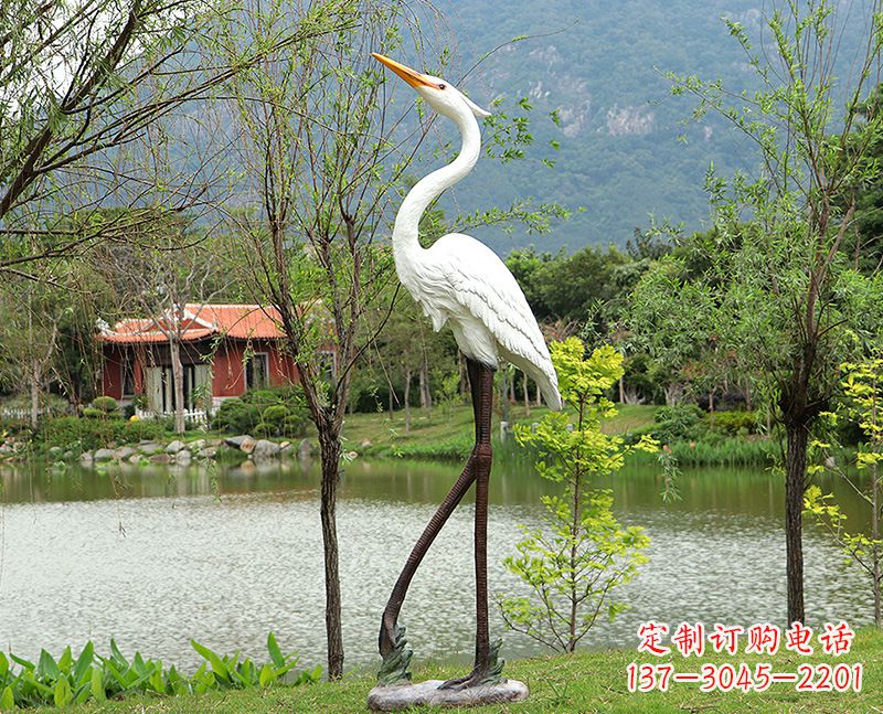 景觀小品雕塑 鶴