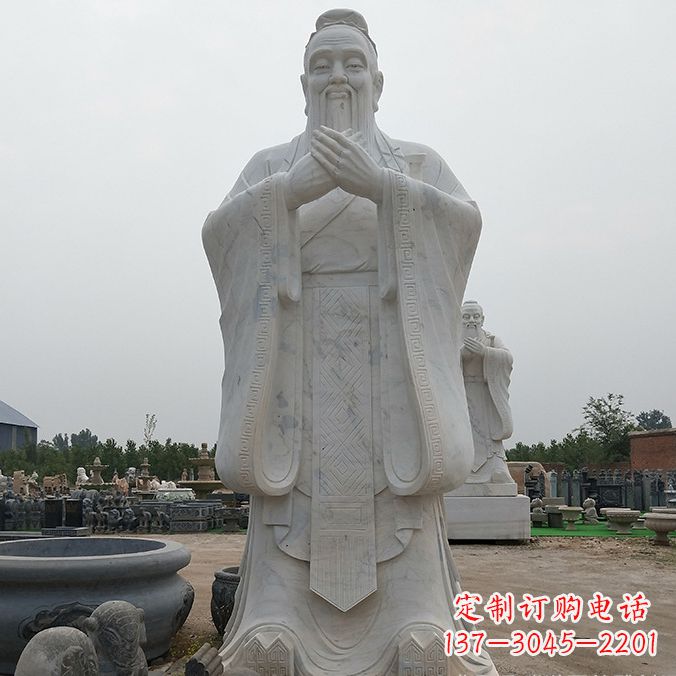孔子雕塑 - 孔子/玻璃鋼 孔子雕塑 - 孔子/玻璃鋼