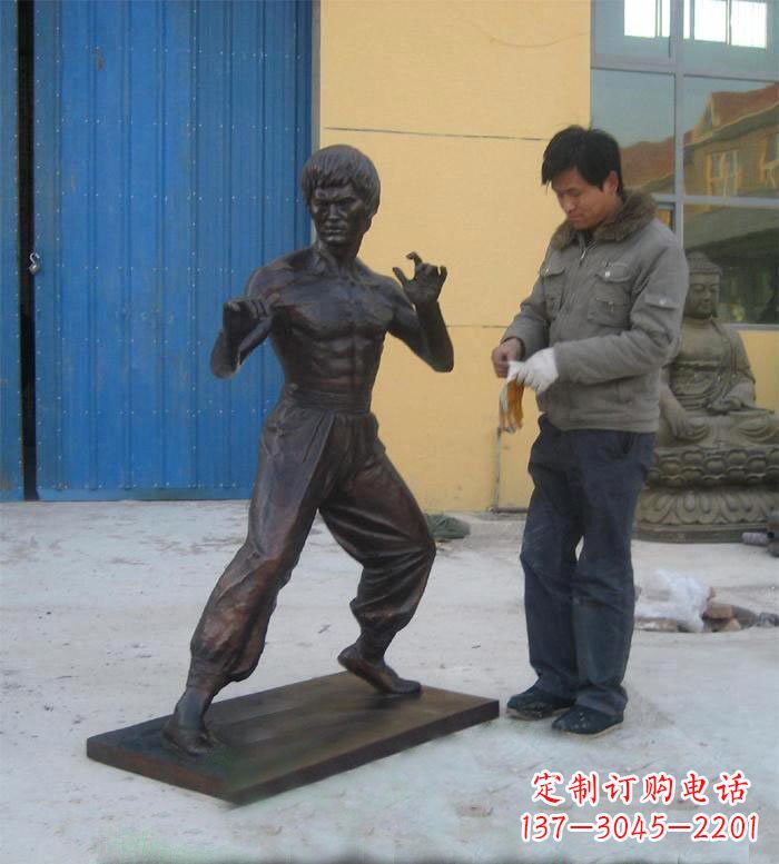 李小龍雕塑 - 李小龍/銅雕 李小龍雕塑 - 李小龍/銅雕