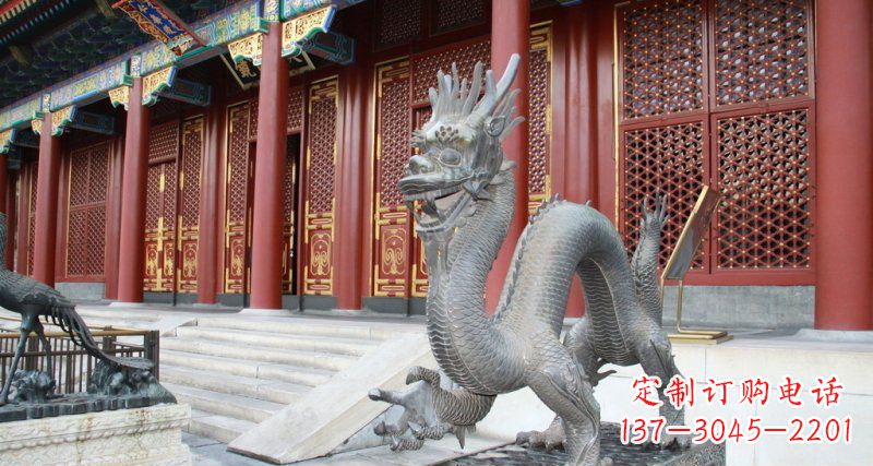 龍古代神獸銅雕 龍古代神獸銅雕