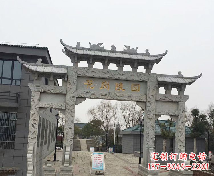 牌樓石雕
