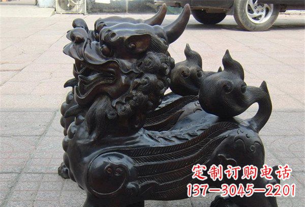 貔貅辟邪神獸銅雕