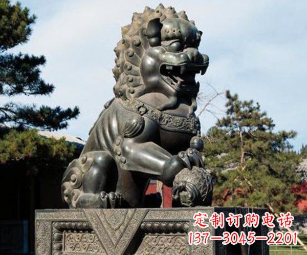 辟邪天安門銅獅子