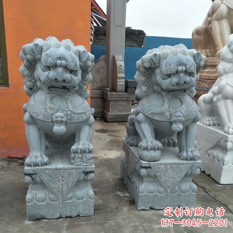 青石北京小獅子