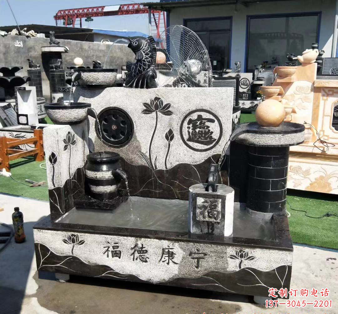 青石雕塑 - 青石/水池/石雕 青石雕塑 - 青石/水池/石雕