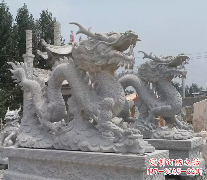 石龍雕塑 - 石龍 石龍雕塑 - 石龍