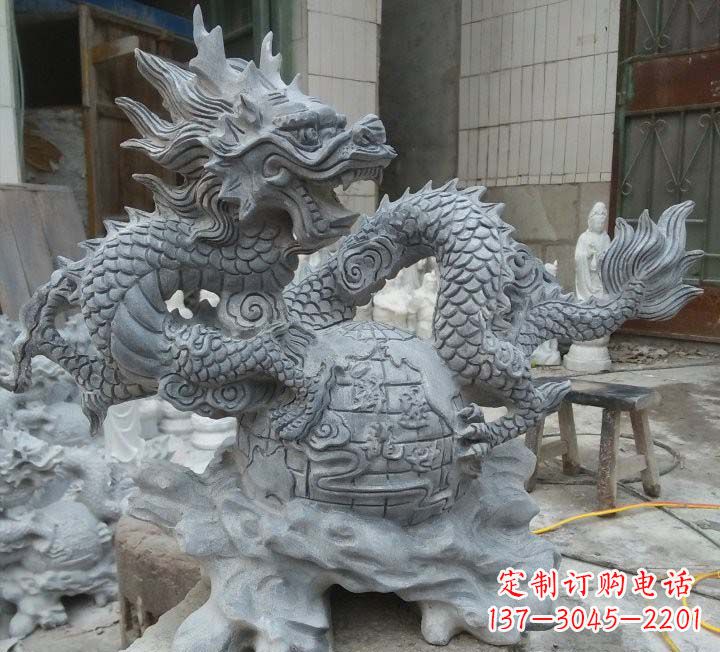 青石龍雕塑222