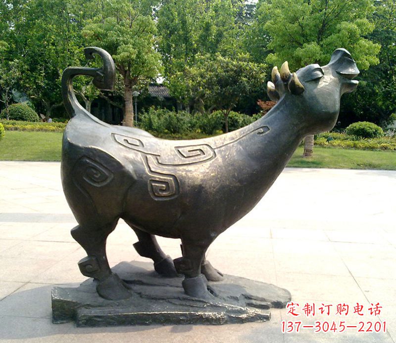 十二生肖銅雕擺件