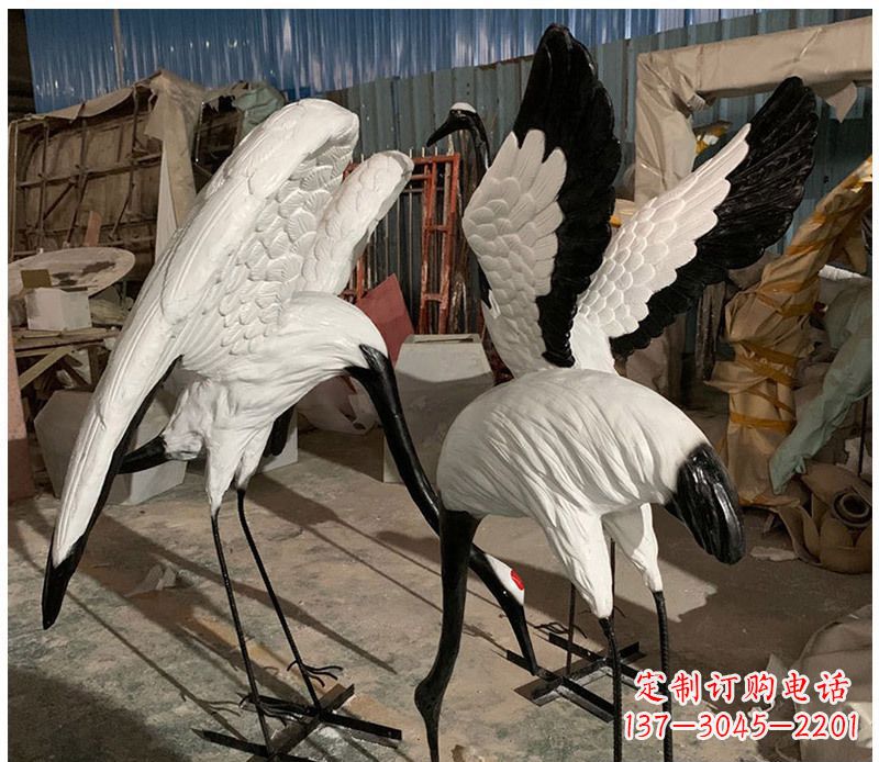 丹頂鶴雕塑 - 石雕/展翅/丹頂鶴/動物 丹頂鶴雕塑 - 石雕/展翅/丹頂鶴/動物