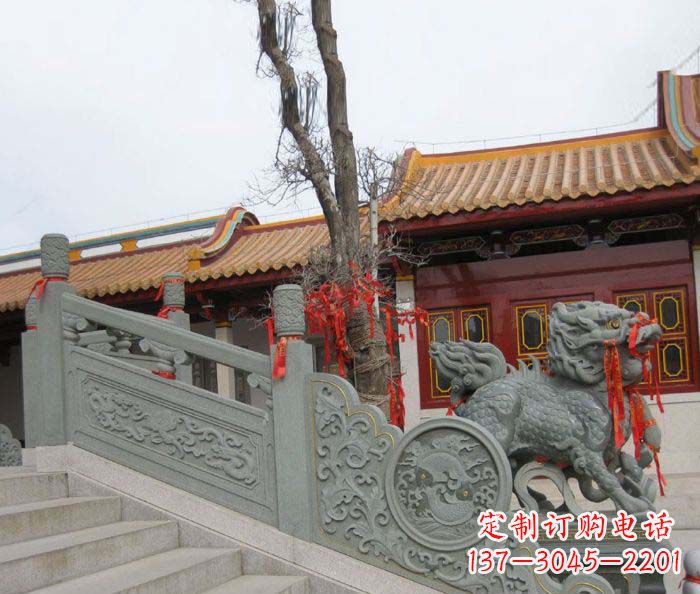 寺廟景觀仿古石欄板