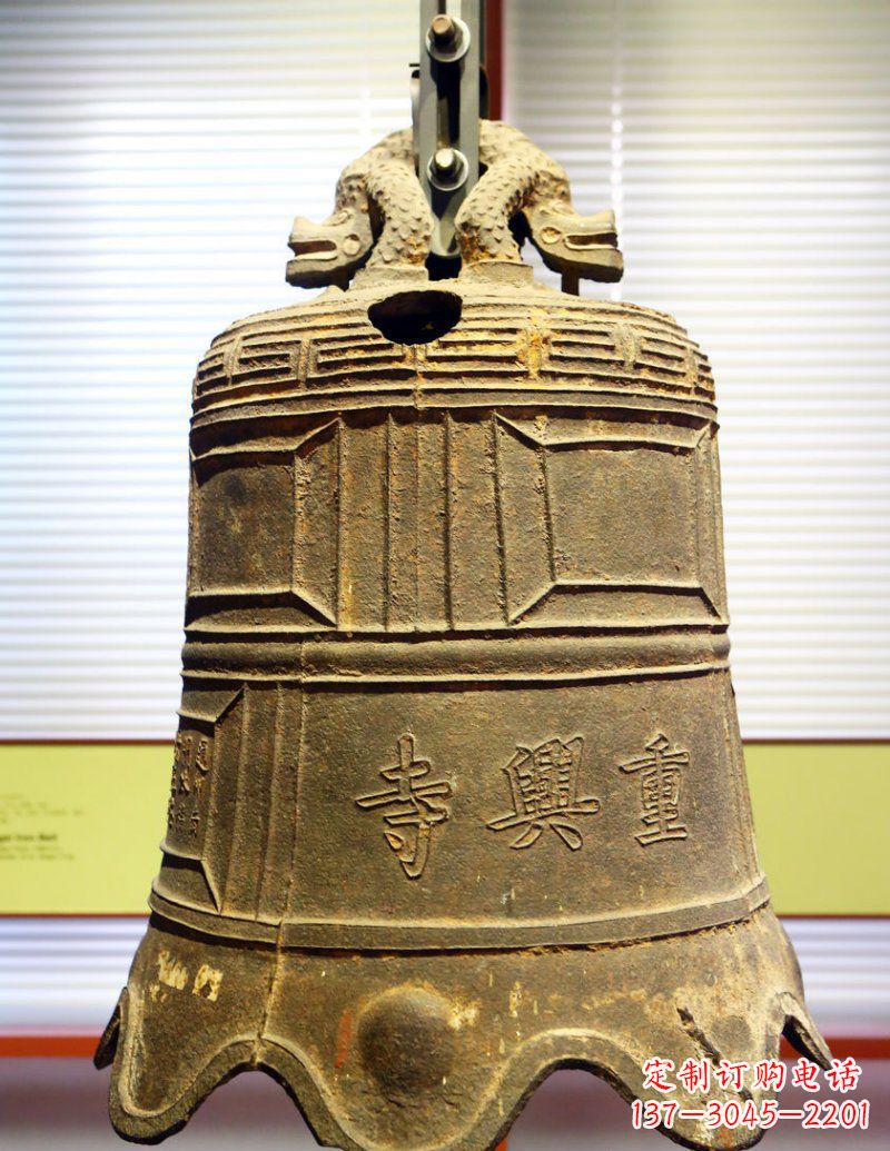 寺廟銅鐘銅雕