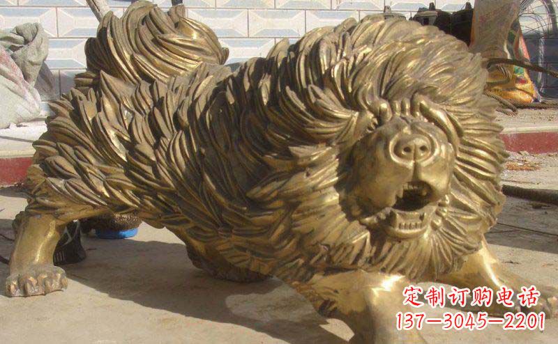 松獅雕塑 - 松獅/動(dòng)物/銅雕 松獅雕塑 - 松獅/動(dòng)物/銅雕