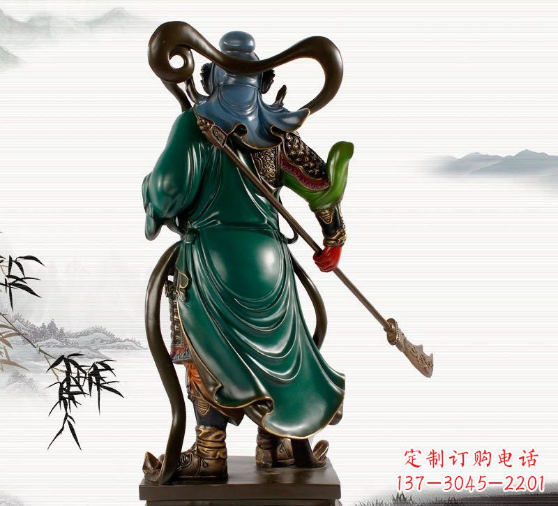 關公雕塑 - 銅雕/彩繪/財神/關公 關公雕塑 - 銅雕/彩繪/財神/關公