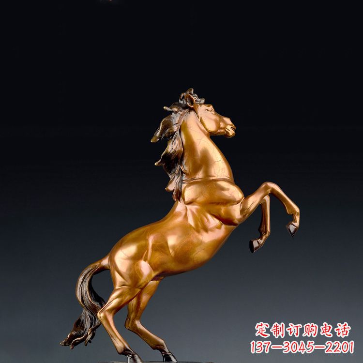 銅雕工藝品馬