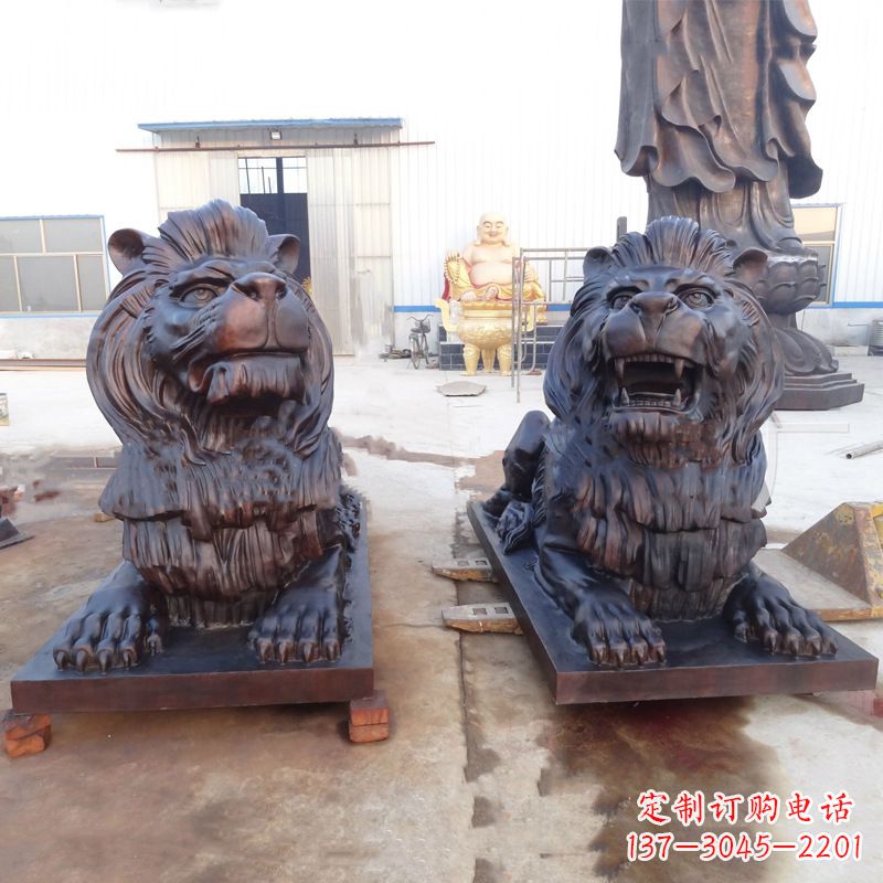 匯豐雕塑 - 銅雕/匯豐/獅子 匯豐雕塑 - 銅雕/匯豐/獅子