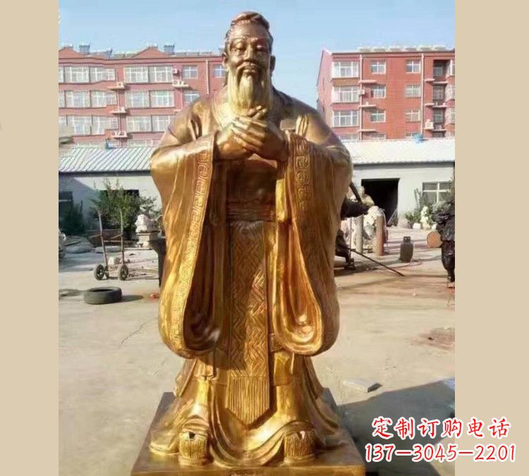 孔子雕塑 - 銅雕/校園/孔子 孔子雕塑 - 銅雕/校園/孔子