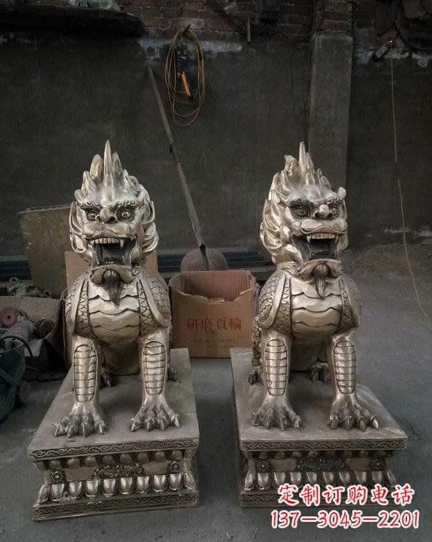 麒麟雕塑 - 銅雕/鎮宅/麒麟 麒麟雕塑 - 銅雕/鎮宅/麒麟