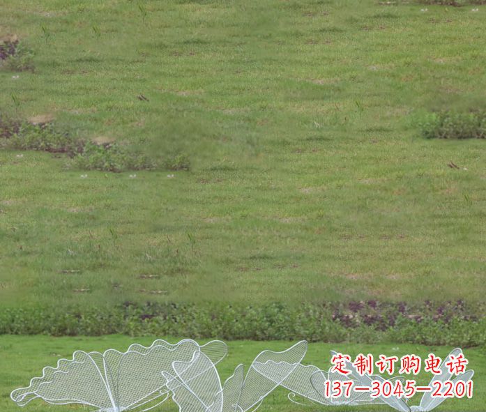 小區(qū)鏤空蝴蝶不銹鋼擺件雕塑