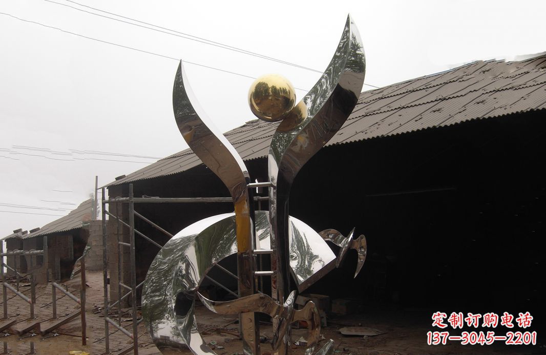校園不銹鋼成長(zhǎng)雕塑