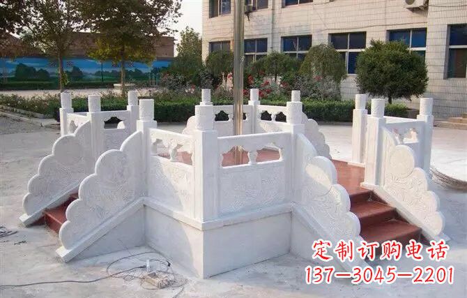 升旗臺雕塑 - 校園/漢白玉/升旗臺 升旗臺雕塑 - 校園/漢白玉/升旗臺
