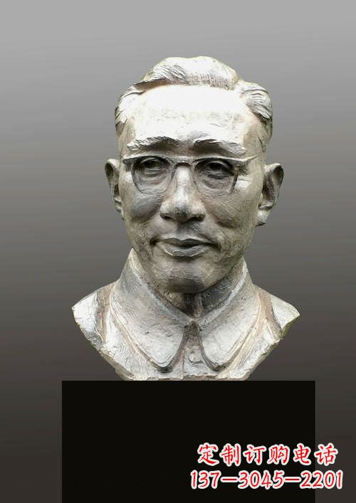 中國(guó)當(dāng)代音樂家馬可頭像雕塑