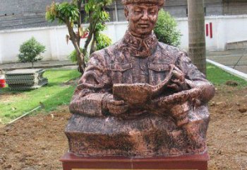 校園雷鋒名人銅雕