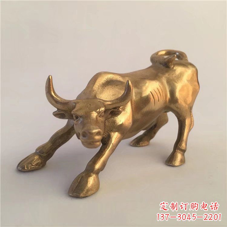 鑄銅華爾街牛銅雕