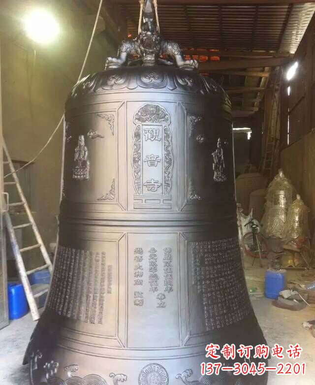 鑄銅寺廟鐘