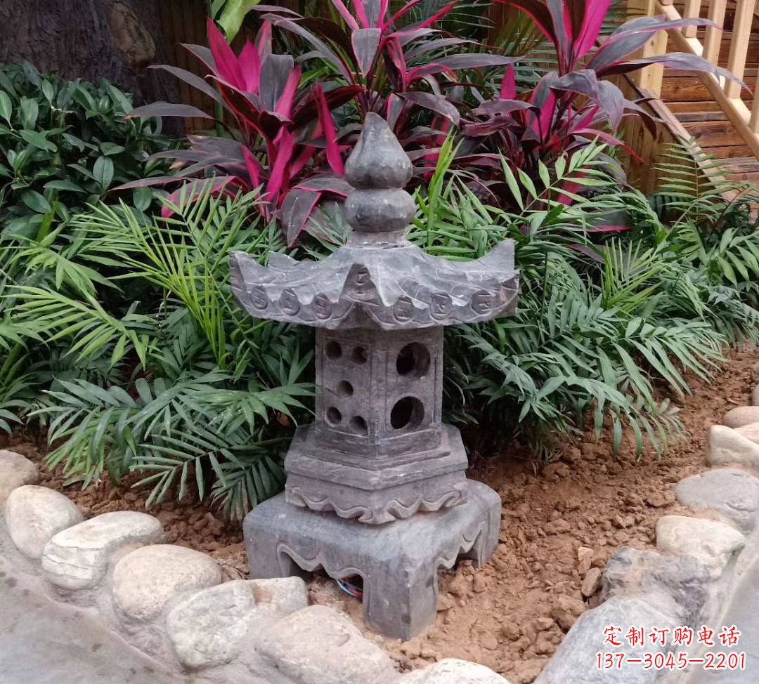 宗教廟宇公園小區照明石燈