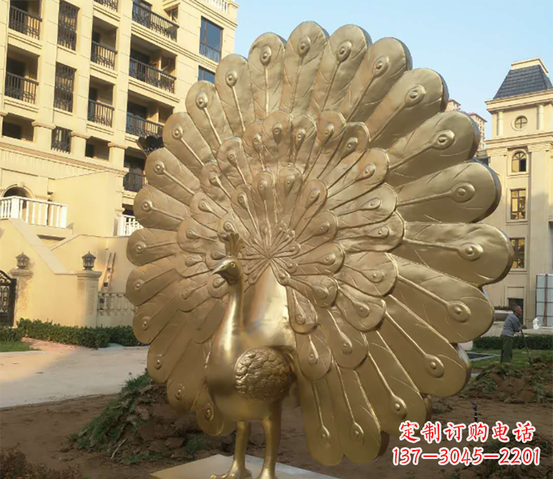 孔雀雕塑 - 孔雀 孔雀雕塑 - 孔雀