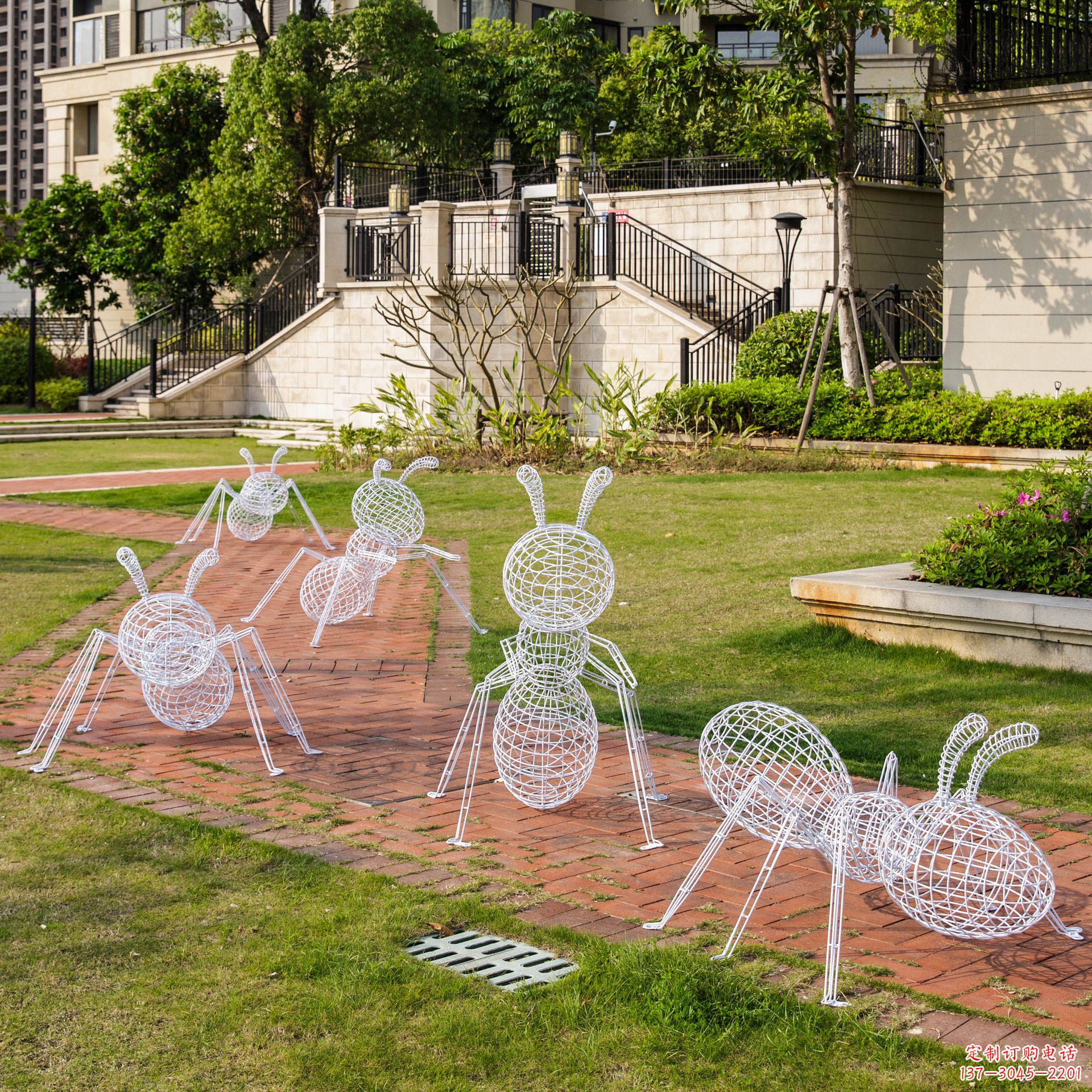 螞蟻雕塑-戶外公園大型不銹鋼鏤空螞蟻雕塑 螞蟻雕塑-戶外公園大型不銹鋼鏤空螞蟻雕塑